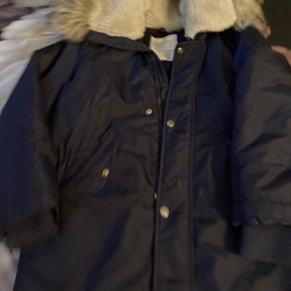 Boys J Crew Fur Hood Winter Coat - Picture 1 of 5